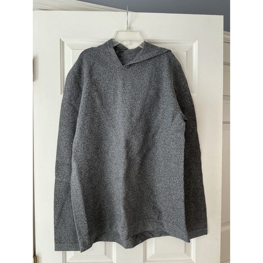 NWOT Lululemon AllAround Hooded Sweater Mens Size XL Vapor Silver Drop - Picture 4 of 8